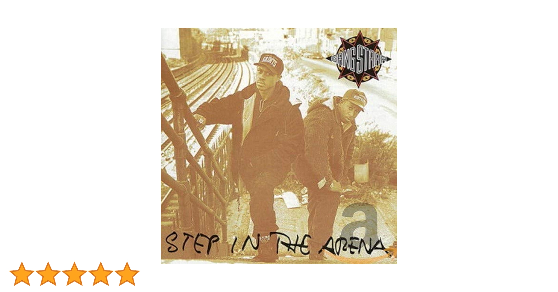 GANG STARR ギャング・スター STEP IN THE ARENA LP/UK盤】Gang Starr / Step In The Arena Gang Starr - Step In